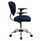 Flash Furniture Mesh Task Chair, 17-1/4" to 21", Fixed Arms, Navy H-2376-F-NAVY-ARMS-GG - alternate 5