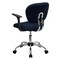 Flash Furniture Mesh Task Chair, 17-1/4" to 21", Fixed Arms, Navy H-2376-F-NAVY-ARMS-GG - alternate 6