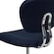 Flash Furniture Task Chair, 17-1/4" to 21", Navy H-2376-F-NAVY-GG - alternate 9