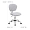 Flash Furniture Task Chair, 17-1/4" to 21", White H-2376-F-WHT-GG - alternate 6