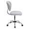 Flash Furniture Task Chair, 17-1/4" to 21", White H-2376-F-WHT-GG - alternate 10