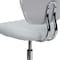 Flash Furniture Task Chair, 17-1/4" to 21", White H-2376-F-WHT-GG - alternate 9