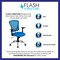 Flash Furniture Mesh Task Chair, 22-, Adjustable, Back, Seat: Blue; Frame: Gray H-8369F-BL-GG - alternate 5