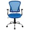 Flash Furniture Mesh Task Chair, 22-, Adjustable, Back, Seat: Blue; Frame: Gray H-8369F-BL-GG - alternate 10