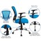 Flash Furniture Mesh Task Chair, 22-, Adjustable, Back, Seat: Blue; Frame: Gray H-8369F-BL-GG - alternate 8