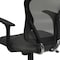 Flash Furniture Task Chair, 18" to 22", Fixed Arms, Dark Gray H-8369F-DK-GY-GG - alternate 8