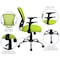 Flash Furniture Task Chair, 18" to 22", Fixed Arms, Green H-8369F-GN-GG - alternate 8