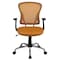 Flash Furniture Task Chair, 18" to 22", Fixed Arms, Orange H-8369F-ORG-GG - alternate 10