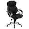 Flash Furniture High Back Exec Contemp Swivel Chair, Blk H-9626L-2-GG - alternate 7