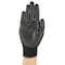 Ansell Hyflex Coated Gloves, Polyurethane, Dipped, Palm Coated, ANSI Abrasion Level 3, Black, Large, 1 Pair 48-101 - alternate 3