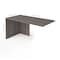 Bestar Return Shell Return Table, I3 Plus, Bark Gray, 29.3" D X 29.6" H, 59.3" W X Melamine, Bark Gray 160810-1147 - alternate 2