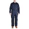 Berne Coverall, Deluxe, Insulated, Twill, M Short, Navy, Size MS I414 - alternate 1