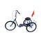 Zoro Select Bicycle, 250 lb Cap., Blue, 24" dia Wheel IBIKE-3-DC-B - alternate 5