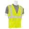 Deltaplus Vest, Flame Resistant, Hi-Viz, Lime, 4XL 61268 - alternate 2
