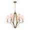 Acclaim Lighting Easton 6-Light Chandelier Washed gold IN11320WG - alternate 3