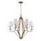 Acclaim Lighting Easton 6-Light Chandelier Washed gold IN11320WG - alternate 1