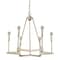 Acclaim Lighting Reagan 6-Light Chandelier Washed Gold IN11395WG - alternate 2