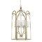 Acclaim Lighting Ellie 6-Light Foyer Pendant Washed Gold, Height: 45" IN11416WG - alternate 1