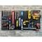 Triton Products (2) 24 In. W x 48 In. H x 1/4 In. D Black ABS Textured Pegboards with 1/4 In. Hole Size DB-2BK - alternate 5