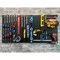 Triton Products 48 pc DuraHook Assortment, (2) 24 in W x 48 in H x 1/4 in D ABS Pegboards, 4 Hanging Bins DB-2BK Kit - alternate 3