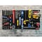 Triton Products 24 In. W x 48 In. H x 1/4 In. D Black Heavy-Duty HDF Round Hole Pegboard 36 pc. Locking Hook Assortment TPB-36BKH-Kit - alternate 2