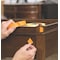 Shurtape Masking Tape, 24 mm W x 55 m L, 4.9 mil Thick, White, Rubber Adhesive, 36 PK 147907 - alternate 5