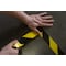 Shurtape Floor Marking Tape, Vinyl, No Legend, Black, Yellow, 2 in W., 4.665IN L., 6.6 mil Thickness, 24 PK 202700 - alternate 5
