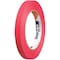 Shurtape Masking Tape, 12 mm W x 55 m L, 4.9 mil Thick, Red, Rubber Adhesive, 72 PK 206851 - alternate 4