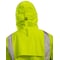 Tingley High Visibility Rain Jacket with hood, Polyester, Class 3 R, Green/Yellow, S J24122 - alternate 7