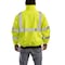 Tingley Large Bomber Jacket Hi-Vis, Yellow/Green, Polyester/Polyurethane Coating, L J26002.LG - alternate 4