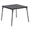 Flash Furniture Square Folding Table , 33-1/2" X 27.75" , Black JB-2-GG