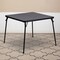 Flash Furniture Square Folding Table , Black JB-2-GG