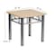 Flash Furniture Square End Table, 21" W, 21" L, 19.75" H, Laminate, Wood Grain JB-6-END-NAT-GG - alternate 5