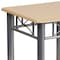 Flash Furniture Square End Table, 21" W, 21" L, 19.75" H, Laminate, Wood Grain JB-6-END-NAT-GG - alternate 7