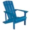 Flash Furniture Charlestown Adirondack Chair, Blue Wood, Blue Seat, Wood Back, 29.5 W 35 H JJ-C14501-BLU-GG - alternate 3