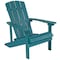 Flash Furniture Charlstwn Adirondack Chair, Sea Foam Wood, Sea Foam Seat, Wood Back, 29.5 W 35 H JJ-C14501-SFM-GG - alternate 6