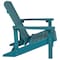 Flash Furniture Charlstwn Adirondack Chair, Sea Foam Wood, Sea Foam Seat, Wood Back, 29.5 W 35 H JJ-C14501-SFM-GG - alternate 9