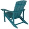 Flash Furniture Charlstwn Adirondack Chair, Sea Foam Wood, Sea Foam Seat, Wood Back, 29.5 W 35 H JJ-C14501-SFM-GG - alternate 5