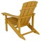 Flash Furniture Charlestown Adirondack Chair, Yellow Wood, Yellow Seat, Wood Back, 29.5 W 35 H JJ-C14501-YLW-GG - alternate 7