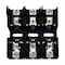 Eaton Bussmann Finger Safe Fuse Block, J UL Class, 3 Poles, 0 to 30A Amp Range, 600V AC/DC Volt Rating JM60030-3CR - alternate 2