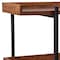 Flash Furniture 3 Shelf 35"H Rustic Wood Grain Finish Display Unit JN-2542B3-GG - alternate 12
