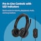 Kensington Headset, H1000 USB C On Ear K83450WW - alternate 6