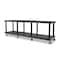 Spc Industrial Modular-Kart, Recycled HDPE, 1300 lb Load Capacity, 2 Shelves, 96 in L, 36 in W, 32 in H K9636B - alternate 1