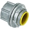 Hubbell Killark Conduit Fitting Grounding Hub, 3/4 in, Liquid-Tight, Zinc Alloy, Plain, Gray WH-2 - alternate 2
