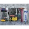 Triton Products (2) 18 In. W x 36 In. H Stainless Steel 18-Gauge Square Hole Pegboards Mounting Hardware, PR LB18-S - alternate 3