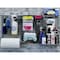 Triton Products (2) 18 In. W x 36 In. H Stainless Steel 18-Gauge Square Hole Pegboards Mounting Hardware, PR LB18-S - alternate 6