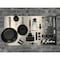 Triton Products (2) 24 In. W x 42-1/2 In. H Stainless Steel 18-Gauge Square Hole Pegboards Mounting Hardware, PR LB2-S - alternate 2