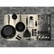 Triton Products (2) 24 In. W x 42-1/2 In. H Stainless Steel Square Hole Pegboards 45 pc. Stainless LocHook Assortment, PR LB2-Skit - alternate 6