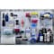 Triton Products (2) 24 In. W x 42-1/2 In. H White Epoxy 18-Gauge Steel Square Hole Pegboards Mounting Hardware LB2-W - alternate 5