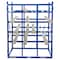 Vestil Starter Horizontal Bar Storage Rack, 48 in D, 48 in W, 15 Shelves, Blue LBPH-77 - alternate 5